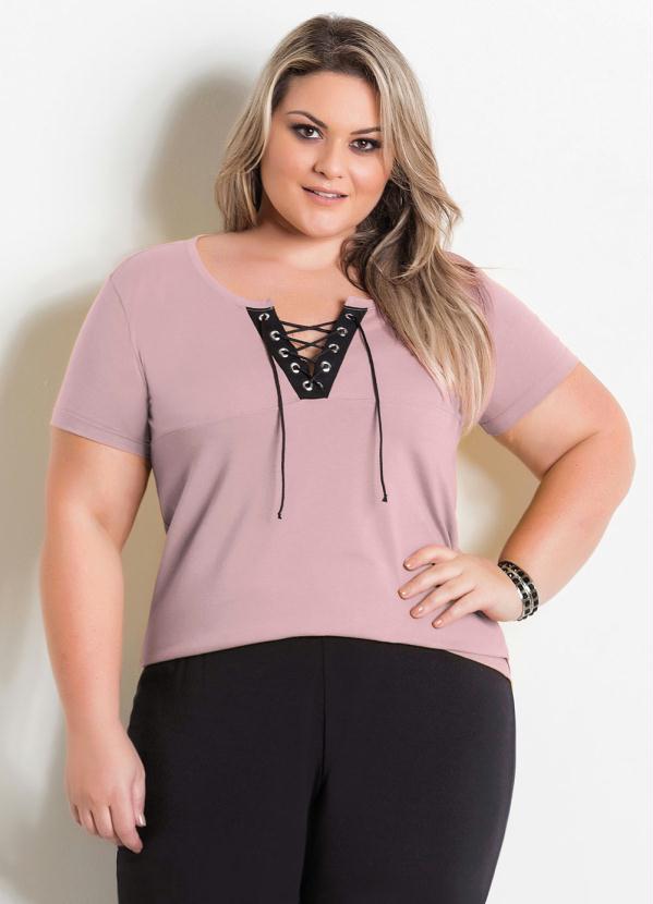 blusinhas plus size feminina