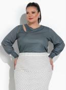 Blusa Verde em Malha