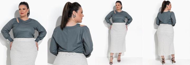 Blusa Verde em Malha