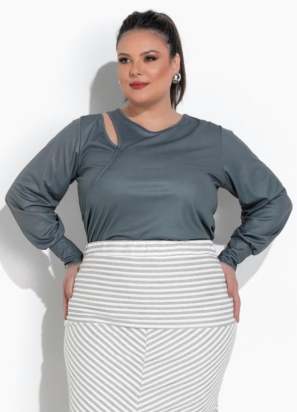 Blusa (Verde) em Malha