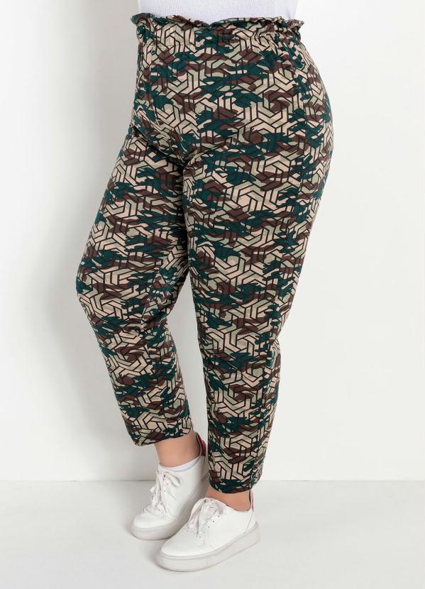 Cal�a (Camuflada e Geom�trica) Plus Size