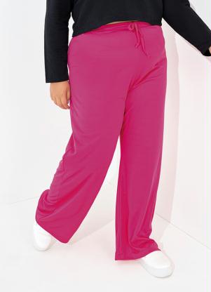 Cal�a (Pink) com El�stico Plus Size