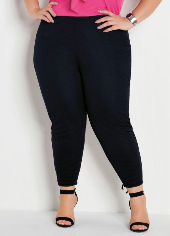 calça capri feminina preta