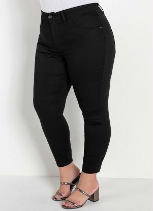 Calça (Jeans Black) com Bolsos Traseiros Plus Size Calça (Jeans Black) com Bolsos Traseiros Plus Size