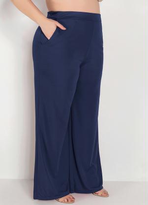 Cal�a (Azul Marinho) em Malha