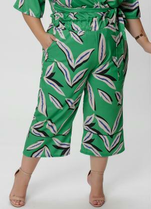 Cal�a Plus Size (Folhas Verdes) Clochard