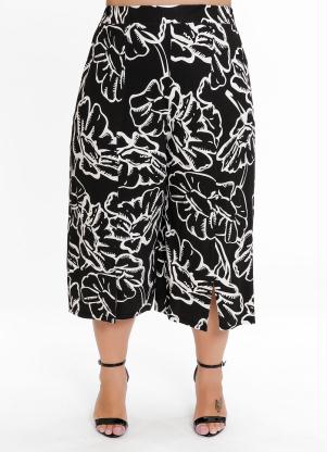 Cal�a Plus Size (Floral Unicor) Pantacourt