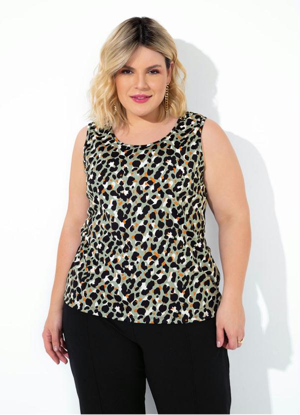 Regata (On�a Verde) Plus Size