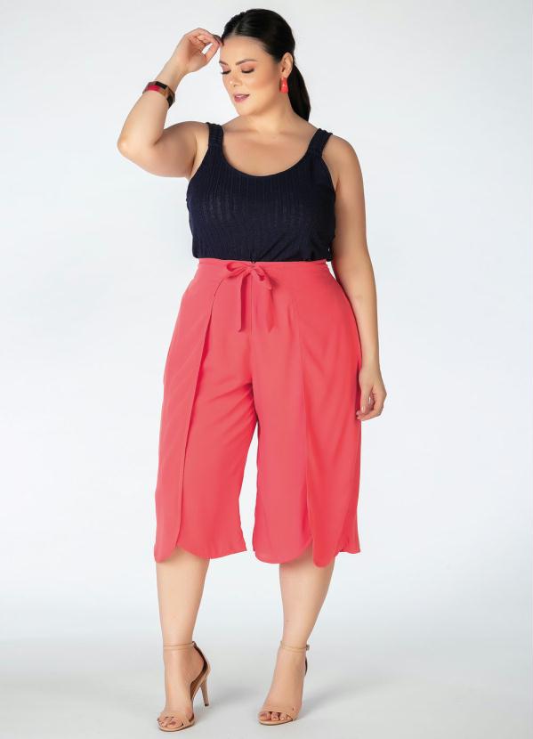 Regata Plus Size (Marinho) com Alças Largas Regata Plus Size (Marinho) com Alças Largas