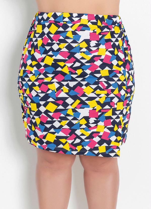 Saia (Geom�trica) com Barra Assim�trica Plus Size