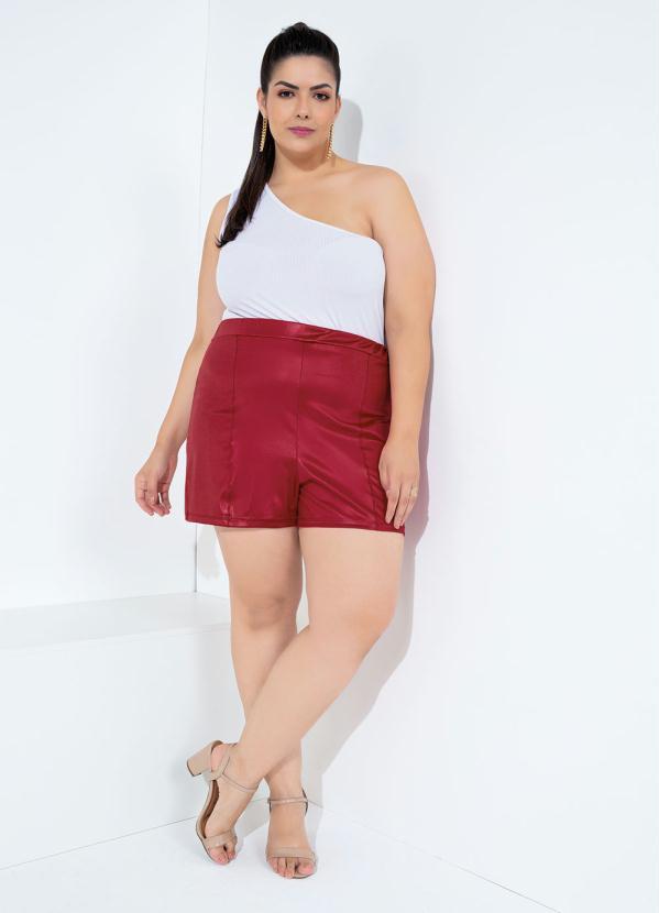 Short (Bord�) em Cirr� Plus Size