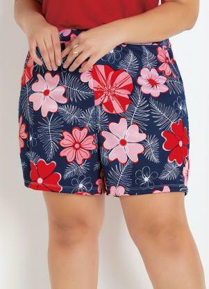 short piscina feminino plus size