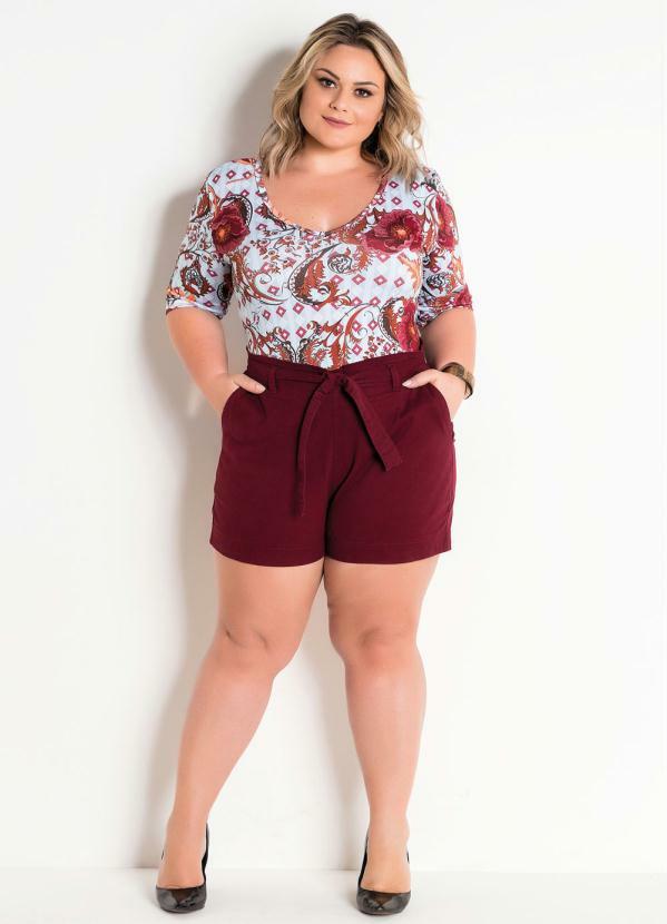 shorts clochard plus size