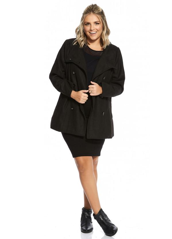 casaco preto la batida