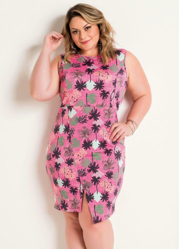 vestidos justos plus size