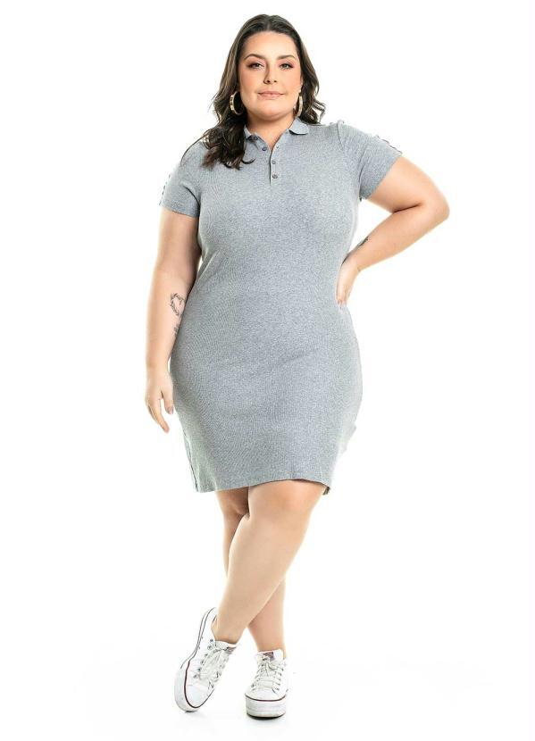 vestido esporte plus size