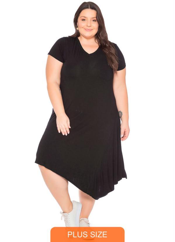 vestido feminino preto basico