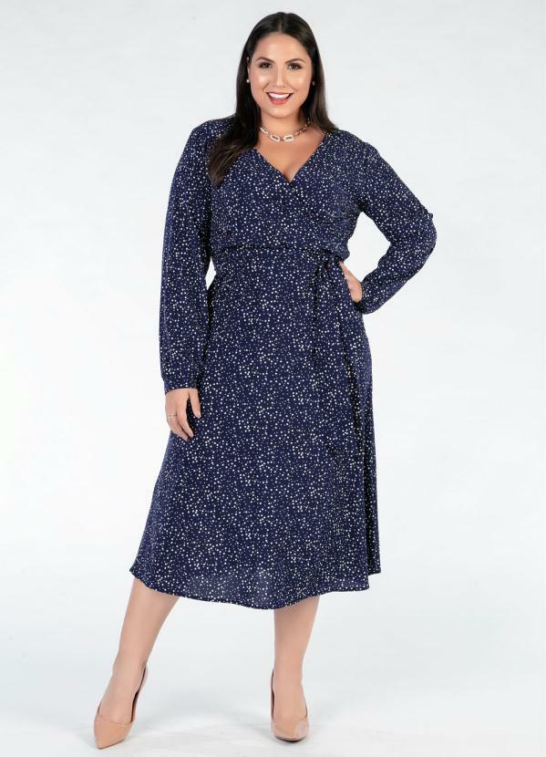 mini vestido plus size