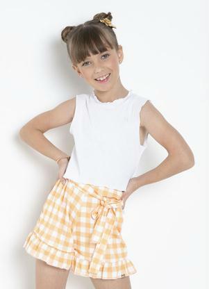 Cropped (Branco) sem Mangas