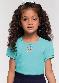 Trick Nick - Blusa Infantil em Ribana Rosa - variação: Azul