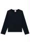 Brandili - Blusa Infantil Menina Cotton Azul - variação: Preto