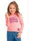 Quimby - Blusa Infantil Ribana Canelada Roxo - variação: Rosa