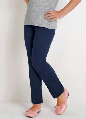 Calça Infantil (Marinho) com Elástico na Cintura Calça Infantil (Marinho) com Elástico na Cintura