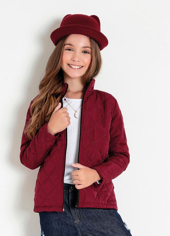 Casaco (Bordô) Infantil Acolchoado Casaco (Bordô) Infantil Acolchoado