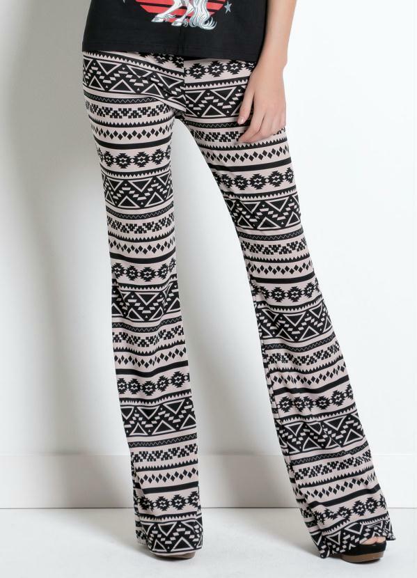 calça flare juvenil