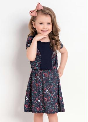 Vestido Infantil (Floral) Moda Evangélica Vestido Infantil (Floral) Moda Evangélica