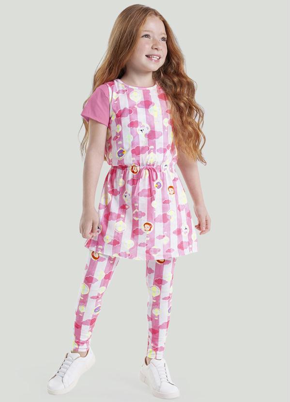 Vestido Rosa Menina - Lilica Ripilica