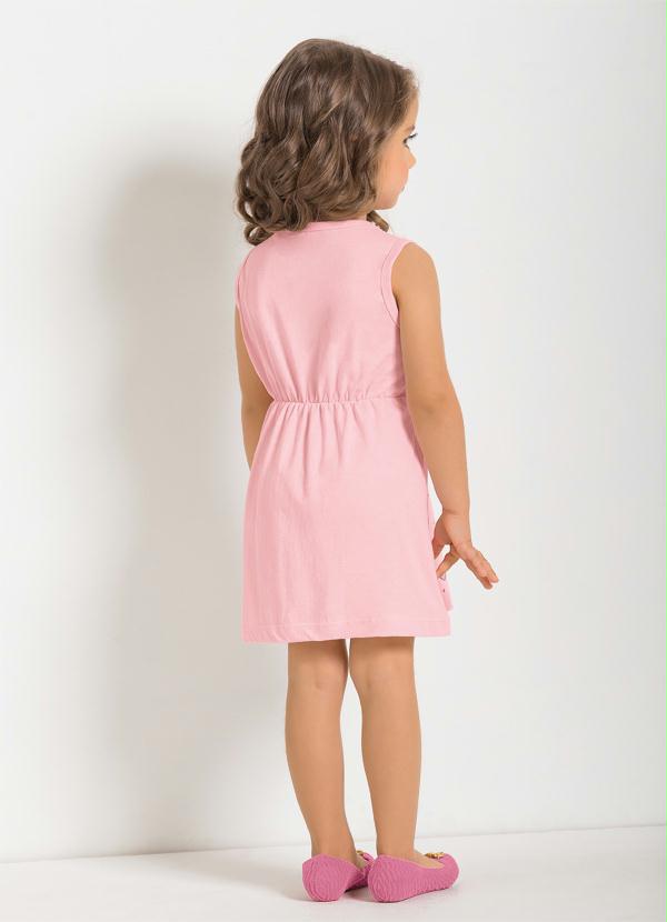 vestido infantil com elastico na cintura