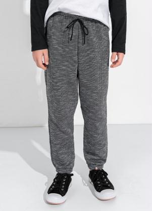 Cal�a Infantil (Mescla) Peluciada com Recorte