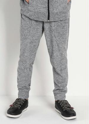 Cal�a de Plush Infantil (Cinza Mescla)