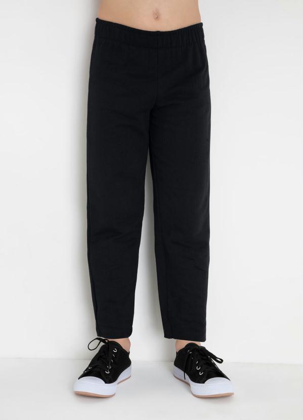 Calça Infantil (Preta) Básica Rovitex Calça Infantil (Preta) Básica Rovitex