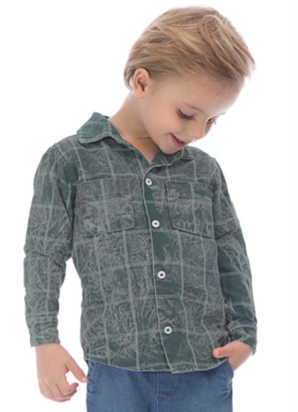 blusa xadrez bebe