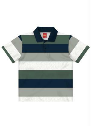 camiseta polo masculina infantil
