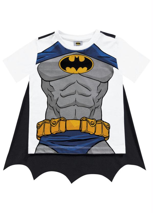 camiseta com capa batman