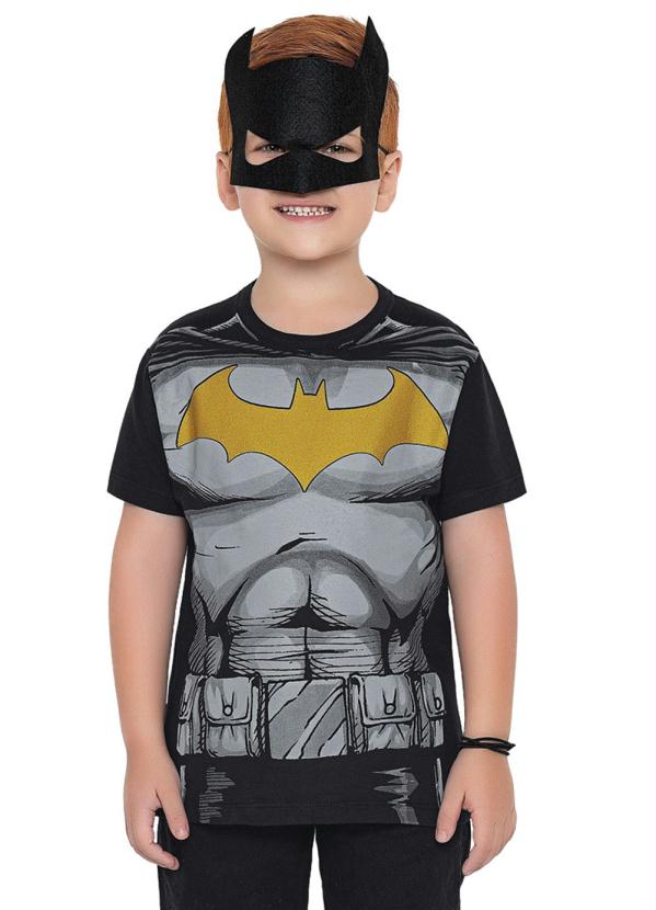 camisa batman cinza