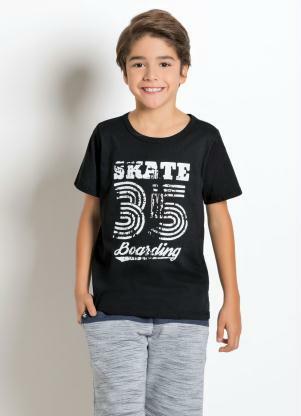 camiseta infantil skate