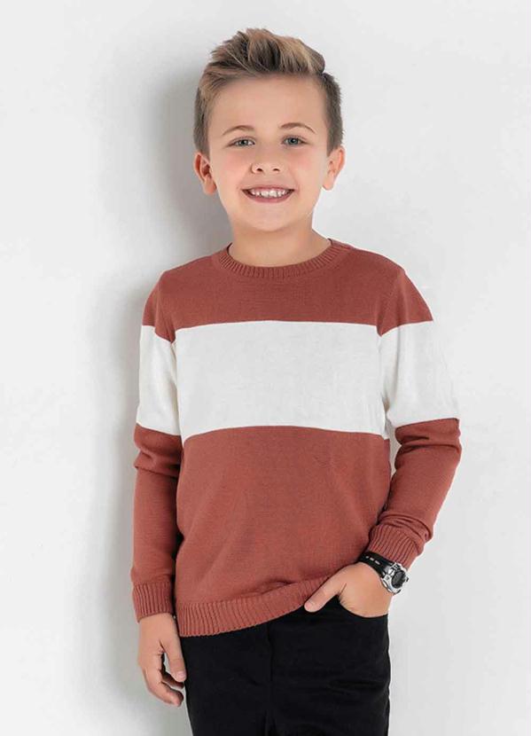 Su�ter Tric� Infantil (Telha)