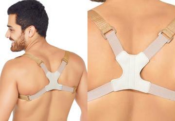 Corretor de Postura Magn�tico Bege 1 Pe�a