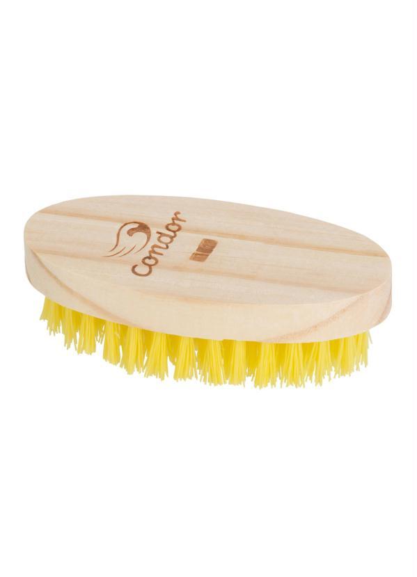 Escova Multiuso (Amarela) em Madeira 1 Pe�a