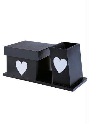 Organizador de Mesa 2 em 1 Coração Organizador de Mesa 2 em 1 Coração