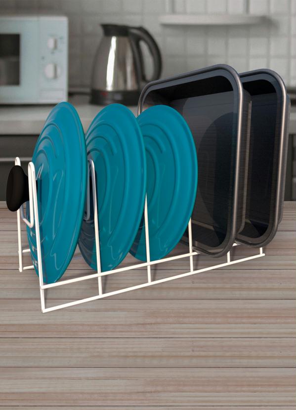 Suporte para Tampas e Formas